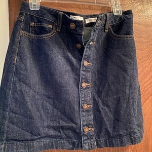 Hollister Jean skirt